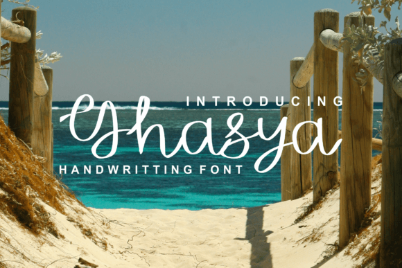 Choosing Ghasya: A Handwritten Font for a Polished Web Design