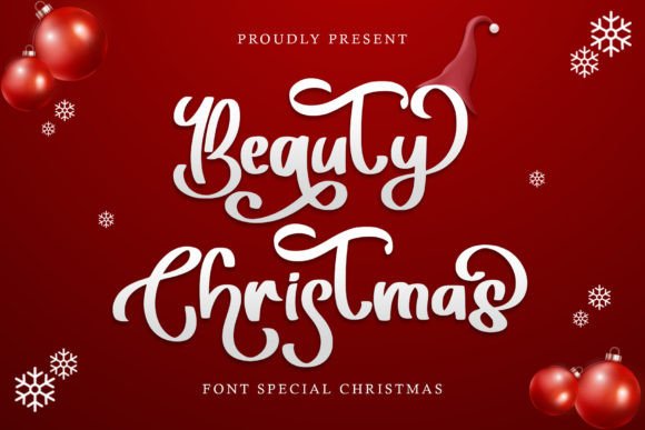 Crafting a Festive Touch with the Beauty Christmas Font