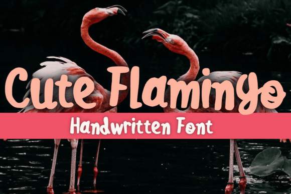Cute Flamingo: A Playful Font for Editorial Mood