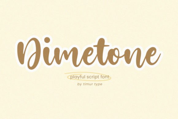 Dimetone: An Editorial Designer's Guide to a Handwritten Script Font