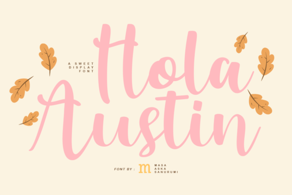 Hola Austin: A Script Font for Editorial Expression
