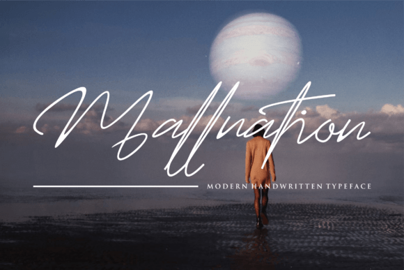 Mallnation Script Font: Elevating Editorial Design with Timeless Style