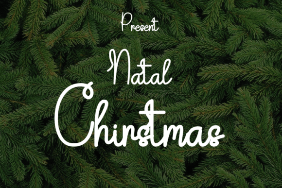 Natal Chirstmas: A Modern Script Font for Digital Branding
