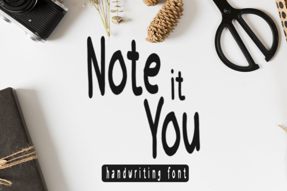 Note It You: A Handwritten Font to Elevate Your Brand