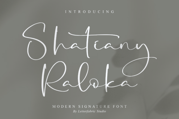Shatiany Raloka: A Font for Modern Campaign Visuals