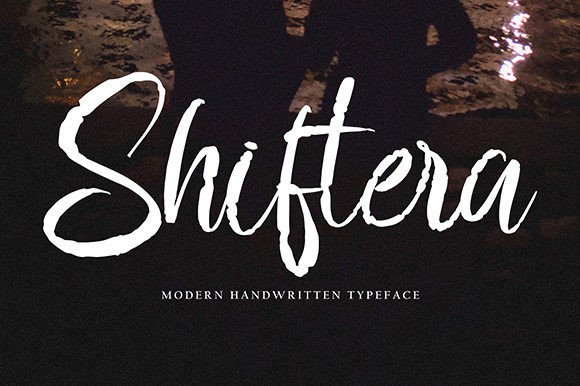 Shiftera: A Flowing Script Font for Editorial Personality