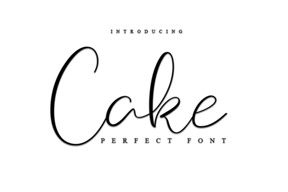 The Cake Font: Adding Handwritten Charm to Digital Interfaces