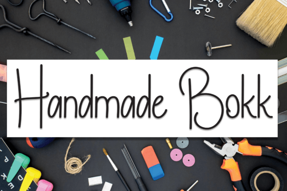 The Editorial Magic of Handmade Bokk: A Font That Speaks Softly