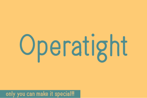 The Editorial Mood of Operatight: A Handwritten Font for Authentic Content