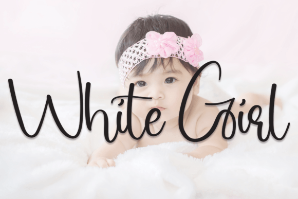 White Girl Font: A Friendly Script for Modern Web Design