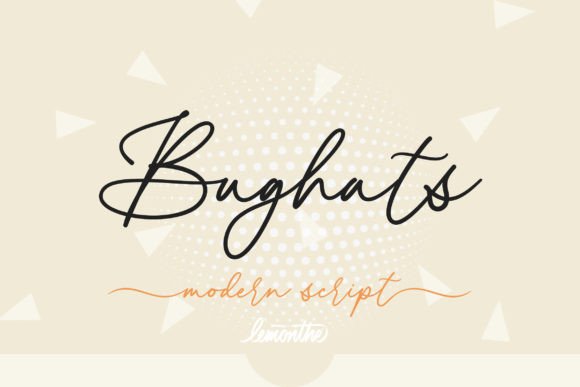Why Bughats is a Versatile Handwritten Font for Modern Brands